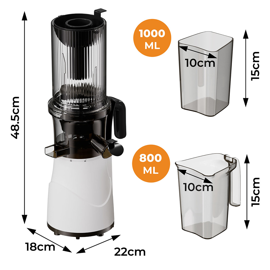 Spector Electric Cold Press Juicer Whole Fruit - Image 3